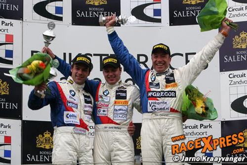 Winnaar Verheul, vd Ende en Coronel